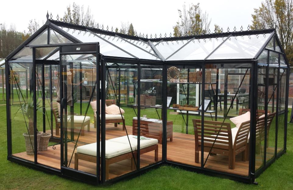 Serre de jardin espace de vie Orangerie