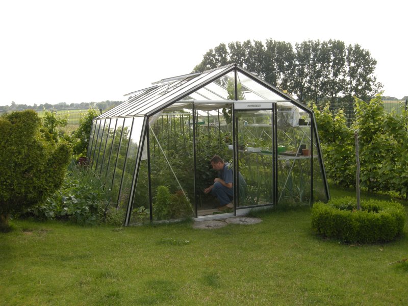 Serre ACD S207H Prestige (ALU, Sans montage, Sans Toile d'ombrage, pleine terre, Sans décoration, Sans rehaussement, Belgique & Luxembourg)