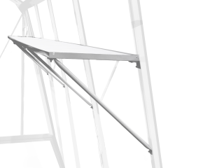 [etaunialu] Etagère universelle /PVC 225 x 32 cm (ALU)