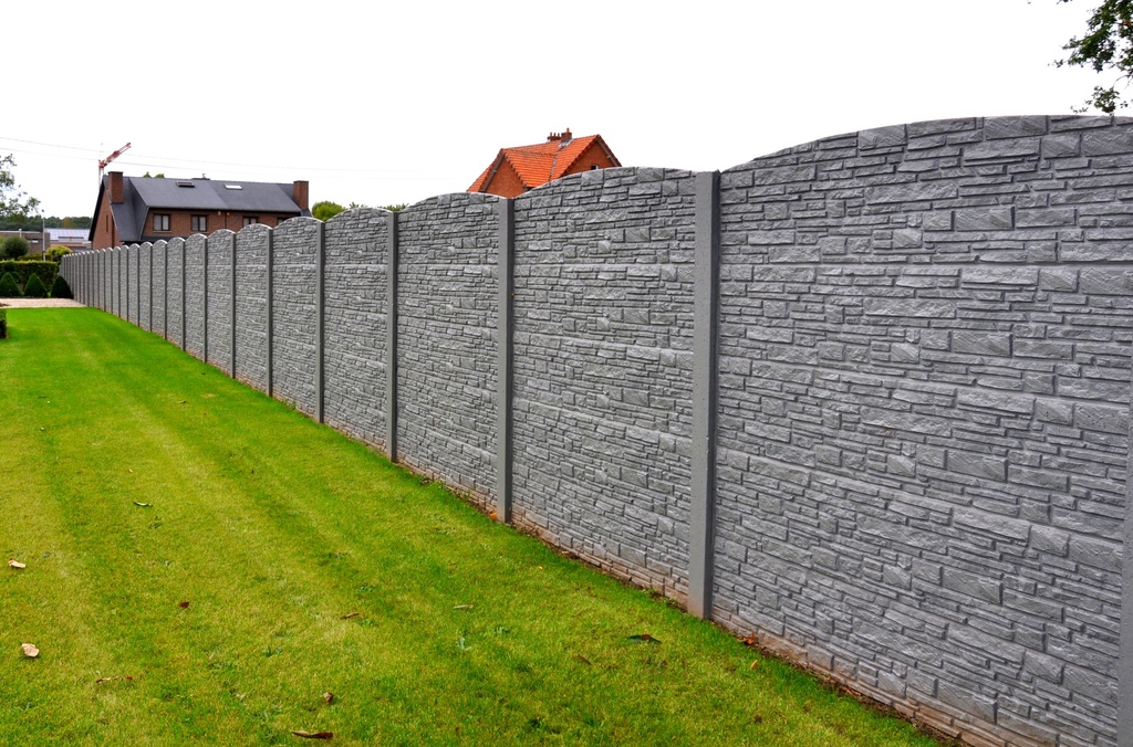 [plaelenatarrsf] Plaque ARRONDIE Beton 200/40 Elegant Naturel SF