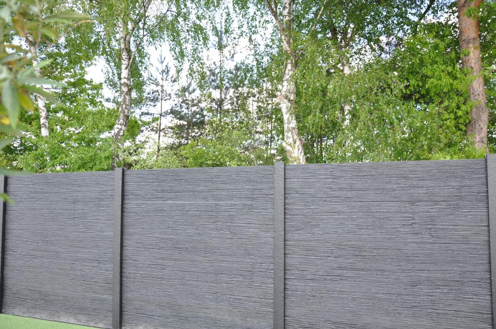 [PLARIOANTDF] Plaque Droite Beton 200/40 RIO Anthracite DF