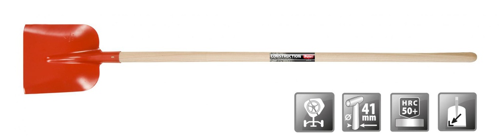 [110612S] PELLE À BÉTON PROF.NR2 M/ST 1.3M