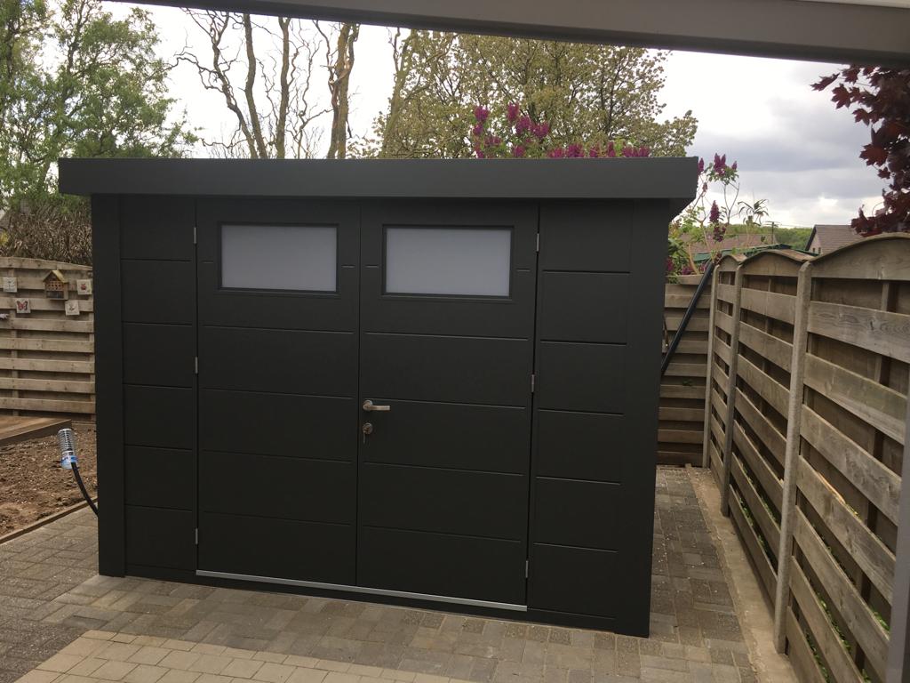 Chalet ELEGANTO 3030 (3m00 x 3m00) (Blanc, Sans montage, Sans plancher , Sans parois int.)